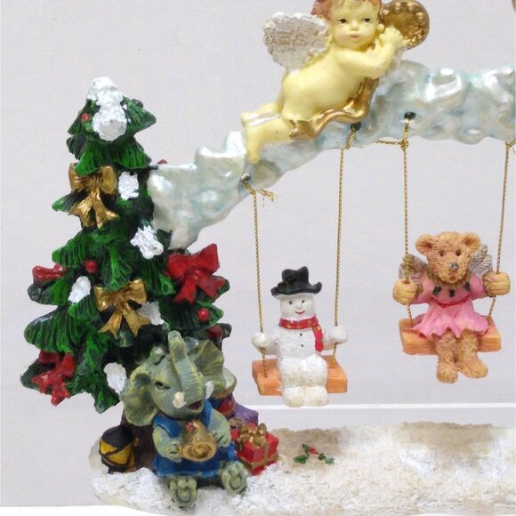 Angel Christmas Swing Cedar Creek Collection by Kirkland Stores Original Box EUC - Picture 2 of 12